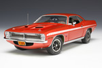 1970 Plymouth Barracuda Gran Coupe - Tor Red (Highway 61) 1/18