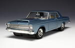 1965 Plymouth Hemi Belvedere - Medium Blue Metallic (Highway 61) 1/18
