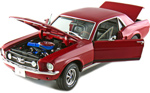 1967 Ford Mustang GT - Red Limited (Greenlight Collectibles) 1/18
