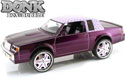 1987 Buick Regal - Dark Candy Purple (Donk, Box & Bubble) 1/24