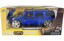 Hummer H2 - Blue (DUB City) 1/24