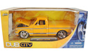 1972 Chevy Cheyenne w/ Diablo Paradox Wheels - Metallic Orange (DUB City) 1/24