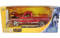 1972 Chevy Cheyenne w/ Diablo Paradox Wheels - Candy Red (DUB City) 1/24