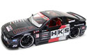 Nissan 240SX - Black (Import Racer) 1/24