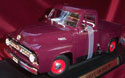 1953 Ford F-100 Pickup Truck - Burgundy (YatMing) 1/18