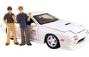 Mazda RX-7 FD3S Metal Model Kit - White (Initial D) 1/24