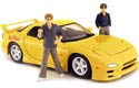 Mazda RX-7 FD3S Metal Model Kit - Yellow (Initial D) 1/24