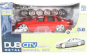 1996 Chevy Impala SS Metal Model Kit - Red (DUB City) 1/24