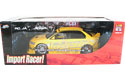 Mitsubishi Lancer Evolution VIII - Yellow w/ RO_JA "Formula 7" (Import Racer) 1/18
