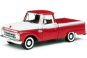 1965 Ford F100 Twin I-Beam - Rangoon Red w/ White (SunStar) 1/18