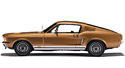 [ 1967 Ford Mustang GT 390 - Gold (AUTOart) 1/18 ]