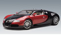 Bugatti EB 16.4 Veyron Production Car - Black w/ Red (AUTOart) 1/18