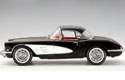 1959 Chevy Corvette - Tuxedo Black (AUTOart) 1/18
