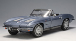 1963 Chevy Corvette Convertible - Sebring Silver (AUTOart) 1/18