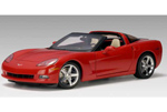 2005 Chevy Corvette C6 Coupe - Red (AUTOart) 1/18