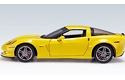 2005 Chevy Corvette C6 Z06 - Yellow (AUTOart) 1/18