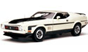 1971 Mustang Mach 1 351 - White (SunStar) 1/18