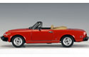 Fiat 124 Spider - Red (AUTOart) 1/18