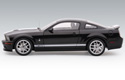 [ Ford Shelby Cobra GT500 Production Car - Black w/ White Stripes (AUTOart) 1/18 ]
