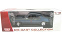 1969 Pontiac GTO Ram Air IV 'The Judge' - Metallic Blue (MotorMax) 1/18