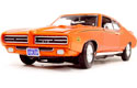 1969 Pontiac GTO Ram Air IV 'The Judge' Orange (MotorMax) 1/18