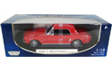1964 1/2 Ford Mustang Coupe - Red (MotorMax) 1/18
