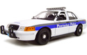 Ford Crown Victoria Pawtucket Police Car (MotorMax) 1/18