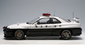 Nissan Skyline GTR (R34) Japanese Police Car (AUTOart) 1/18