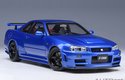NISMO R34 Gt-r Z-tune - Bayside Blue (AUTOart) 1/18