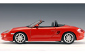 2003 Porsche Boxster 986 Cabriolet Facelift - Indisch Red (AUTOart) 1/18