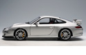 Porsche 911 (997) GT3 - Silver (AUTOart) 1/18