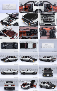 Toyota Sprinter Trueno AE86 - Initial D 30th Anniversary (AUTOart) 1/18