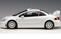 2005 Peugeot 307 WRC Plain Body Version - White (AUTOart) 1/18