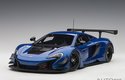 McLaren 650S GT3 - Azure Blue/black Accents (AUTOart) 1/18
