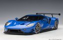 Ford GT Le Mans Plain Color Version - Lightning Blue (AUTOart) 1/18