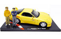 Mazda RX-7 FD3S w/ Figures (Initial D) 1/18