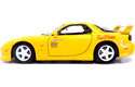Mazda RX-7 FD3S From 'J-Anime' - Yellow (Initial D) 1/24