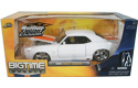 1969 Chevy Camaro - White w/ Orange Stripes (DUB City Bigtime Muscle) 1/24