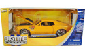 1970 Ford Mustang Boss 429 w/ HRE 441R Wheels - Yellow (DUB City Bigtime Muscle) 1/24