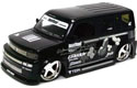 Scion xB - Black w/ Maya 'DTS' Rims (Import Racer) 1/24