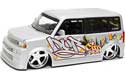 Scion xB - Silver w/ Maya 'DTS' Rims (DUB City) 1/24