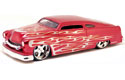 1951 Lincoln Mercury - Red w/ Flames (DUB City) 1/18