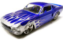 1967 Mustang Shelby GT - Candy Purple w/ Silver Flames (DUB City Bigtime Muscle) 1/18