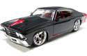 1969 Chevy Chevelle SS 454 - Black (DUB City Bigtime Muscle) 1/24