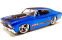 1969 Chevy Chevelle SS 454 - Metallic Blue (DUB City Bigtime Muscle) 1/24