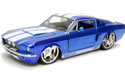 1967 Ford Mustang Shelby GT-500KR - Blue (DUB City Big Time Muscle) 1/24