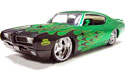 1969 Pontiac GTO 'The Judge' - Green w/ Flames (DUB City Bigtime Muscle) 1/24