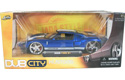 2005 Ford GT - Blue w/ White Stripes (DUB City) 1/24