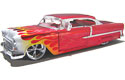 1955 Chevy Bel Air Chopped Top - Red (DUB City) 1/24