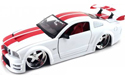 2006 Ford Mustang GT - White w/ Red Stripes (DUB City) 1/24